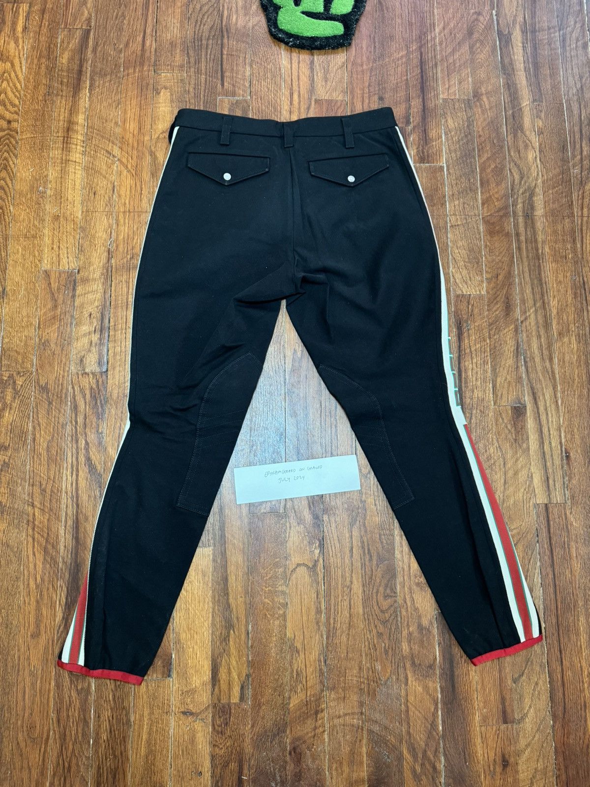 Gucci Gucci Sideline Moto Look Trousers Pants size 32 Size US 32 / EU 48 - 4 Thumbnail