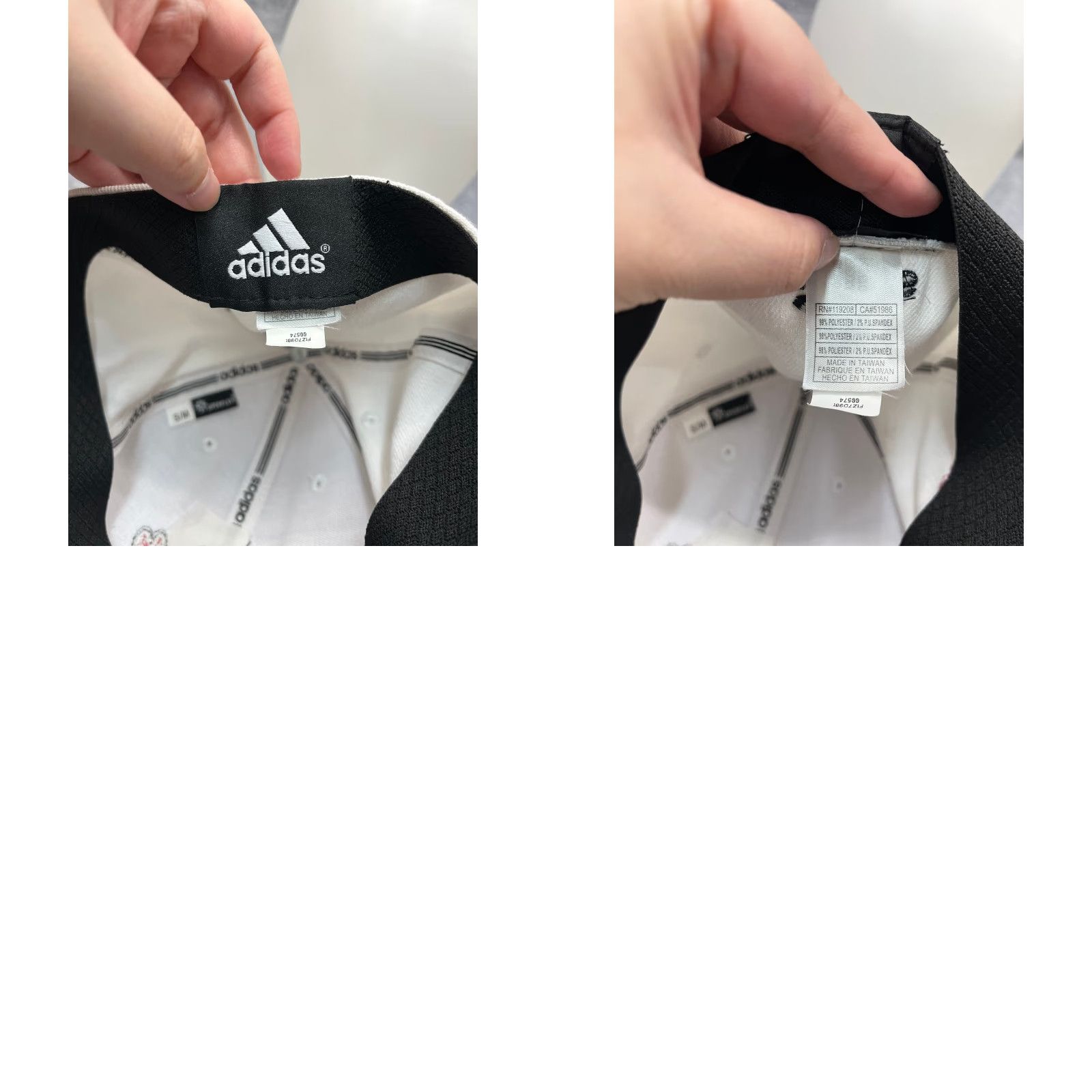 Adidas Brophy Tennis Broncos Adidas Hat Cap Fitted Adult Medium White Poly Blend NHL Shirt Cap Adidas Hat Caps Baseball Cap Mens White Nike Shirt? Size ONE SIZE - 9 Thumbnail
