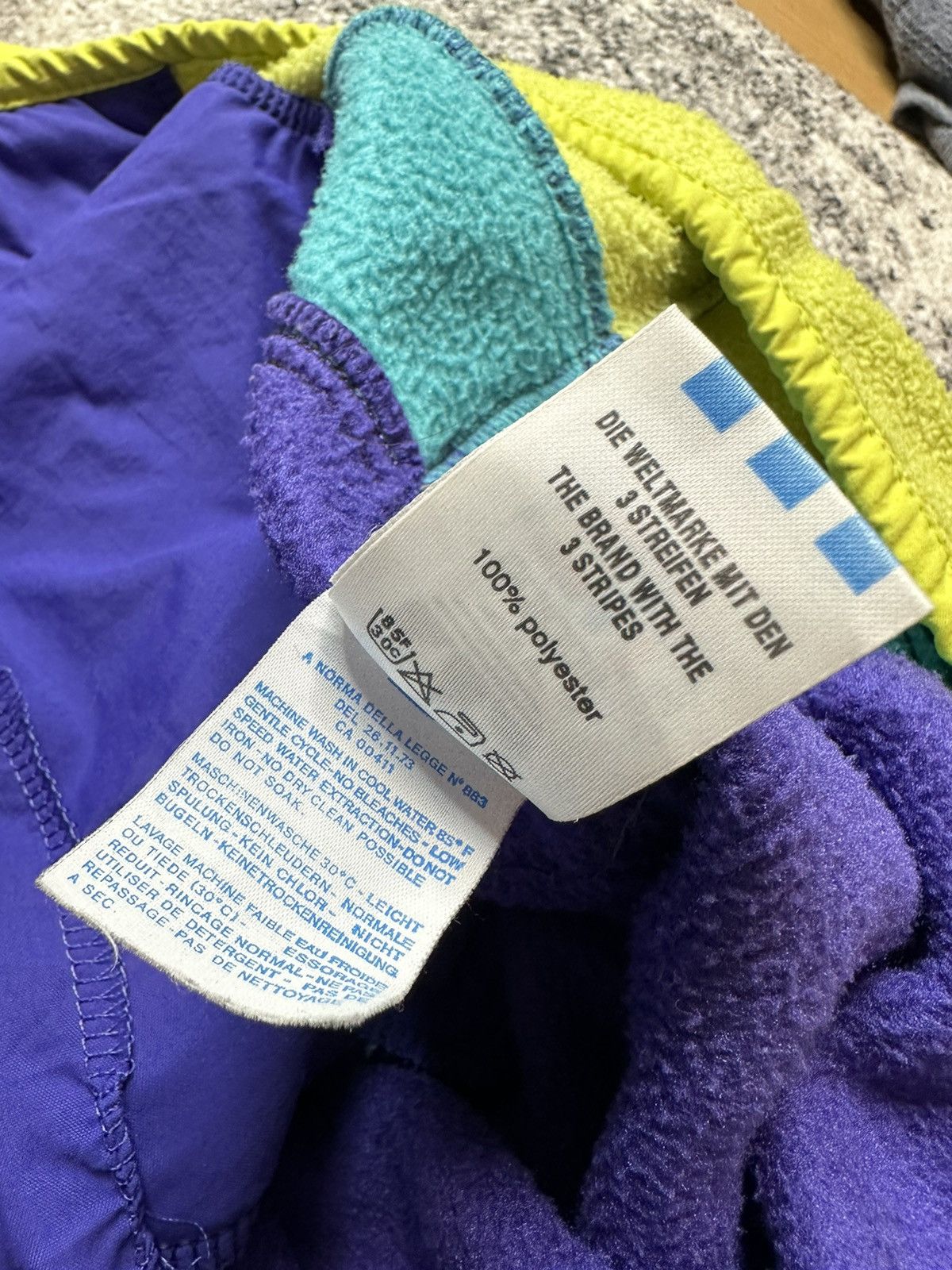 Adidas Vintage Adidas polarlite Trekking fleece Streetwear 90 rare Size US M / EU 48-50 / 2 - 11 Thumbnail