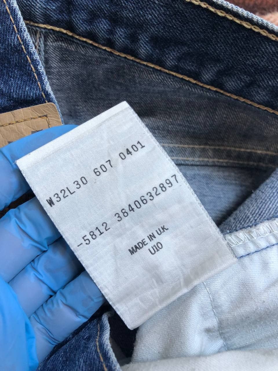 Levi's Vintage Levi's 607 Regular Fit Straight Leg Jeans Size US 32 / EU 48 - 3 Thumbnail