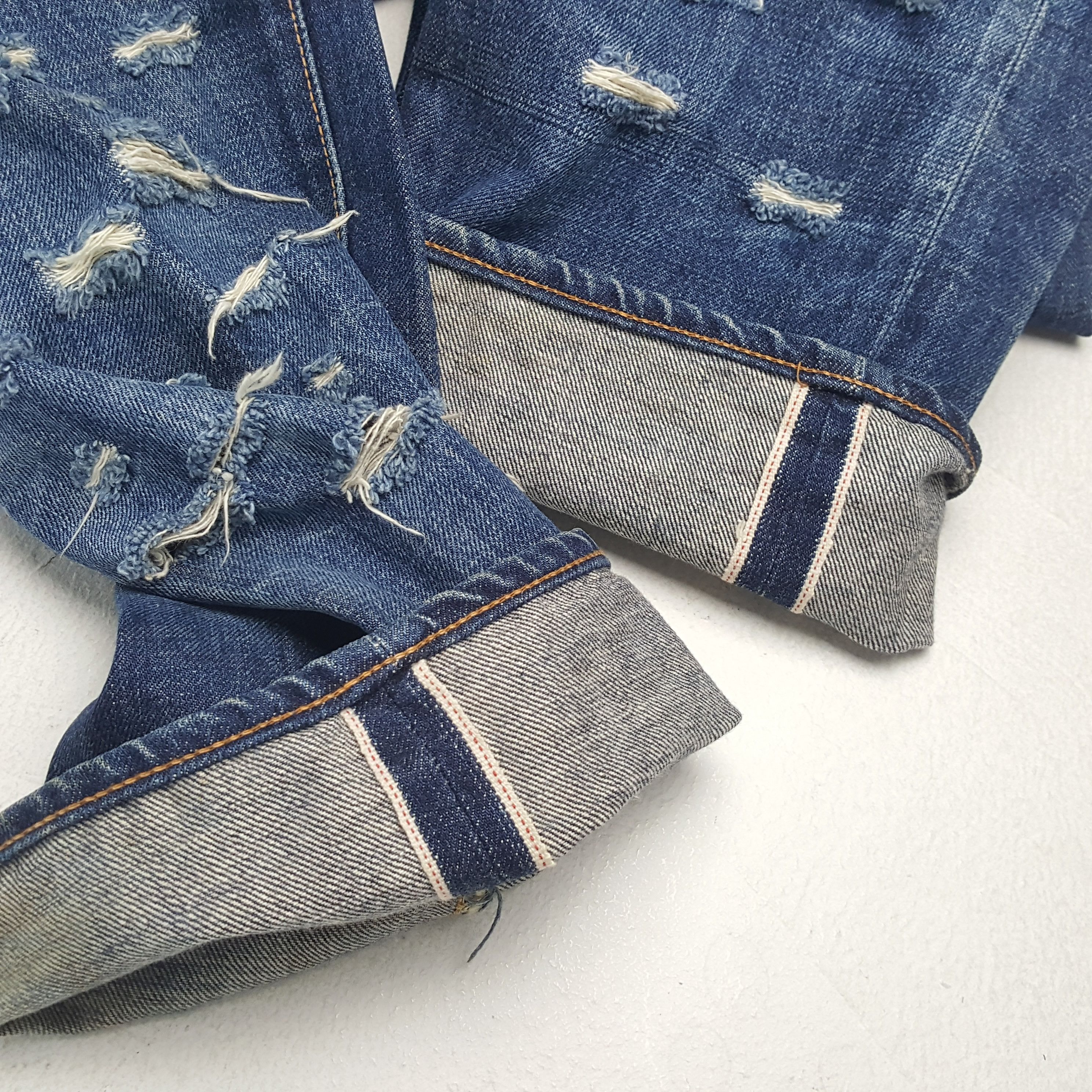 Evisu × Japanese Brand × Vintage EVIS Japanese Brand Streetwear Custom Daicock Style Jeans Size US 30 / EU 46 - 12 Thumbnail