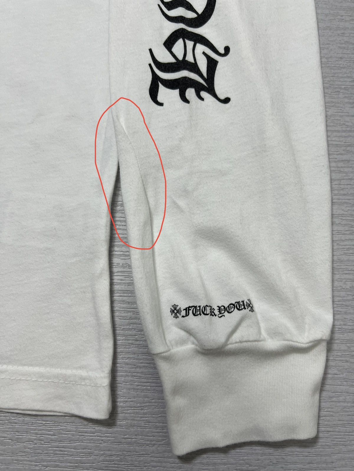 Chrome Hearts Chrome Hearts - Neck Script Logo Pocket L/S Shirt Size US XL / EU 56 / 4 - 20 Thumbnail