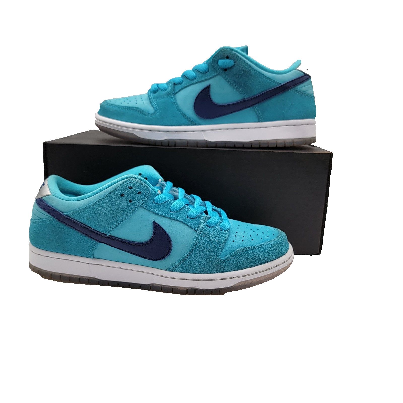 Nike Nike Men's SB Dunk Low 'Blue Fury' Sz 8 BQ6817-400 (415) Size US 8 / EU 41 - 1 Thumbnail