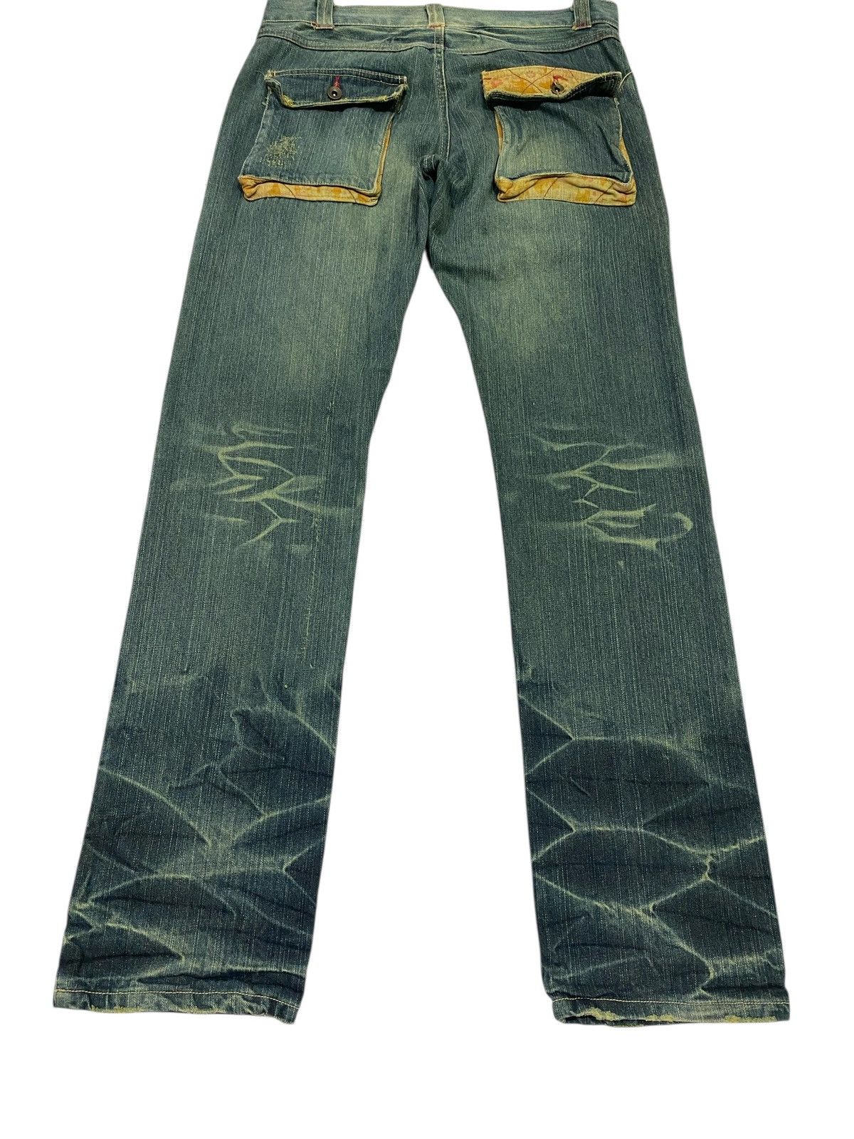 Kapital Japanese brand X Gumu International flare jeans Size US 34 / EU 50 - 3 Thumbnail