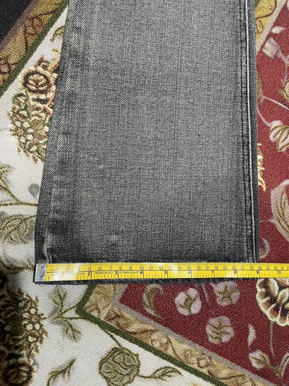 Japanese Brand Vintage Y2K Thrashed LGB Style Flare Denim Pants Size US 32 / EU 48 - 14 Thumbnail
