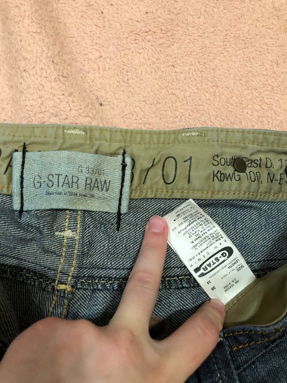 G-Star G-Star Raw Denim Jeans Size 28" / US 6 / IT 42 - 2 Thumbnail