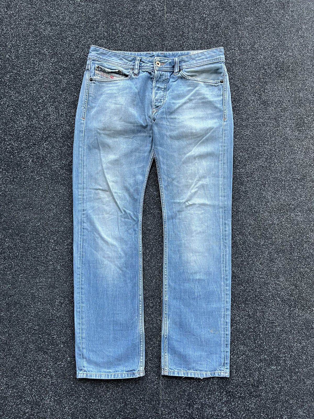 Diesel Vintage Y2K Diesel Viker Lighting Blue denim pants Size US 32 / EU 48 - 1 Thumbnail