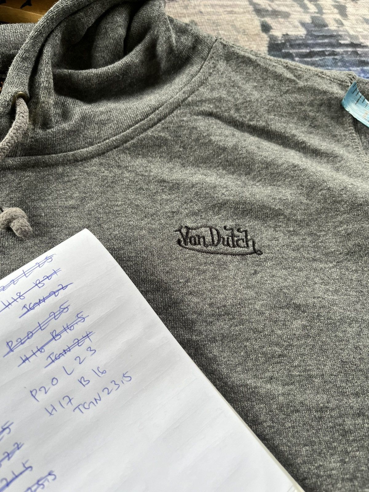 If Six Was Nine × Von Dutch 🔥Von Dutch Side Logo Rayon Hoodie Size US L / EU 52-54 / 3 - 6 Thumbnail