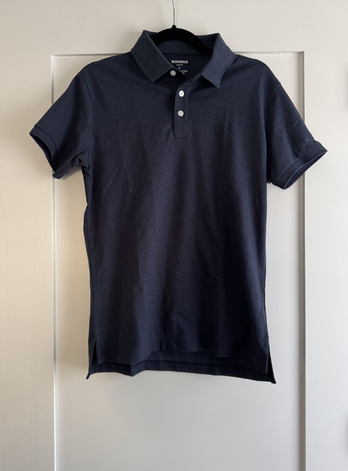 Bonobos Bonobos NWOT Men's Stretch Pique Polo in Navy Slim Fit Small Size US S / EU 44-46 / 1 - 4 Thumbnail