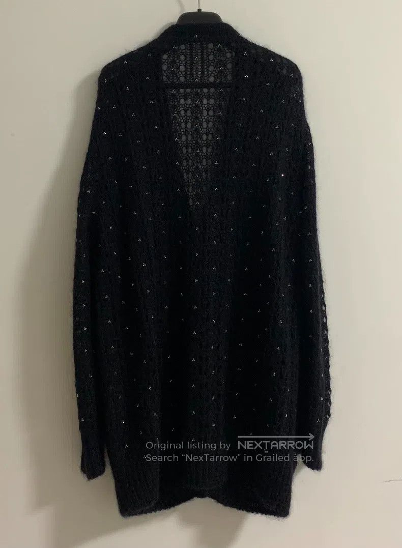 Saint Laurent Paris Saint Laurent Paris Cashmere Crochet Triangle Rhinestone O Size US L / EU 52-54 / 3 - 2 Thumbnail