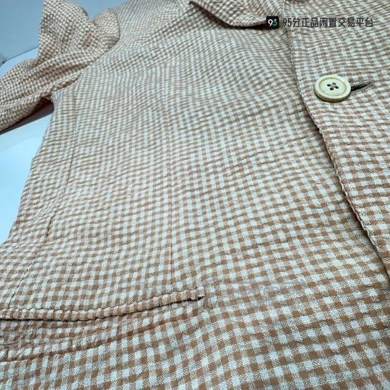 Ermenegildo Zegna Ermenegildo Zegna Casual Check Blazer. Size US L / EU 52-54 / 3 - 7 Thumbnail