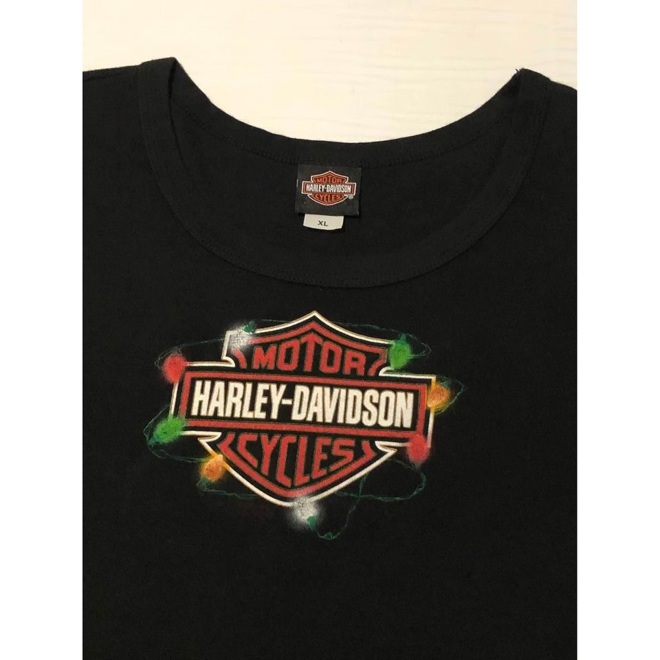 Harley Davidson Harley Davidson T-shirt XL Women CHRISTMAS STYLE 🎄 🎄 Size XL / US 12-14 / IT 48-50 - 5 Thumbnail