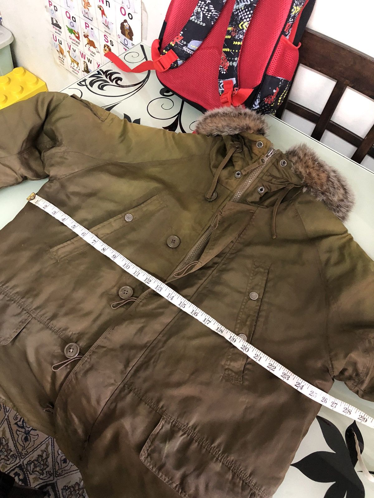 Gap Vintage Gap Snorkel Military Distressed Parka Jacket Size US L / EU 52-54 / 3 - 21 Thumbnail