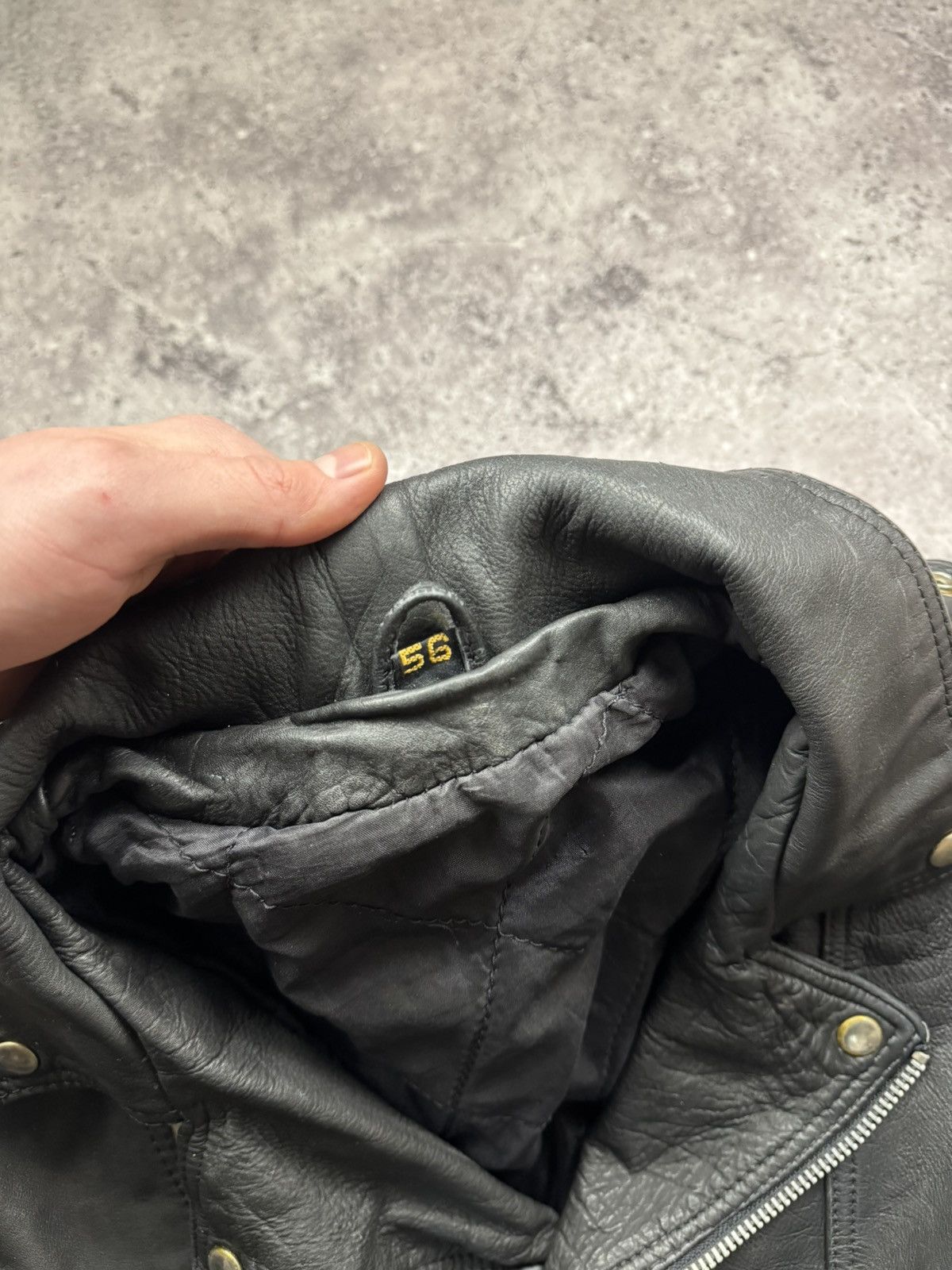 Diesel 🏍Vintage Leather Biker Jacket Motorcycle Diesel Style Size US S / EU 44-46 / 1 - 6 Thumbnail
