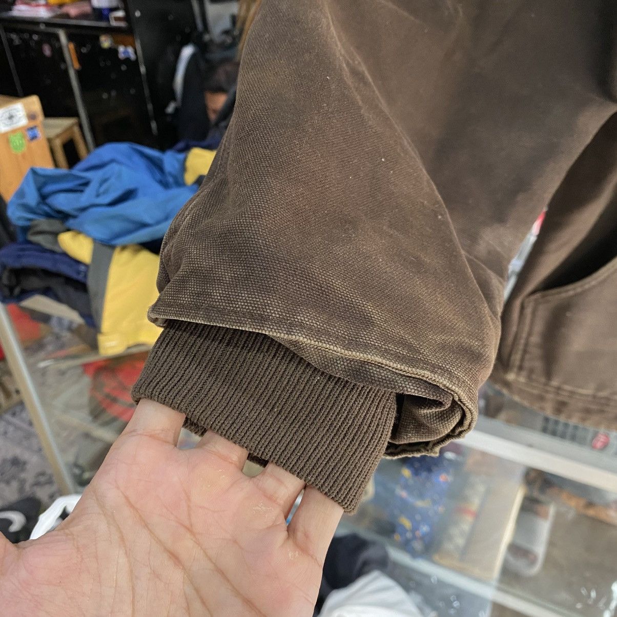 Carhartt × Vintage Vintage Carhartt Sherpa lined jacket Size US XL / EU 56 / 4 - 11 Thumbnail