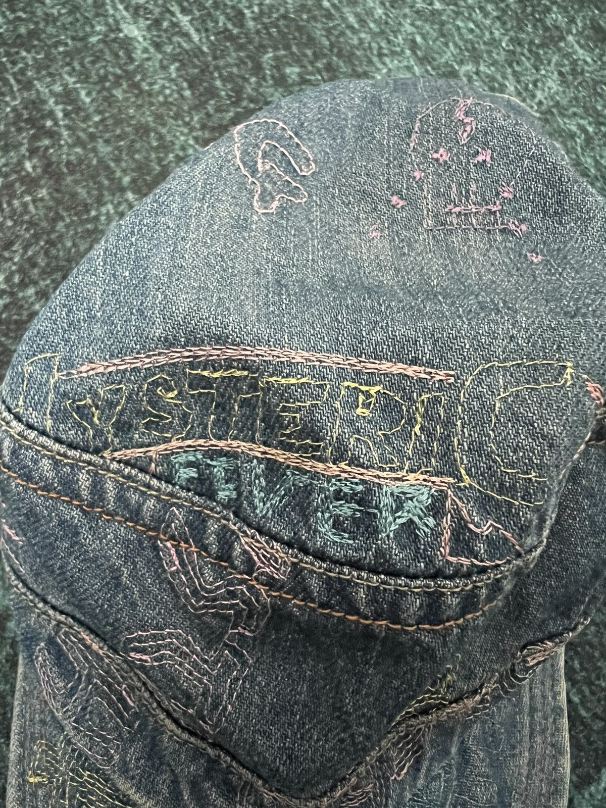 Hysteric Glamour Vintage hysteric glamour painter denim cap Size ONE SIZE - 3 Thumbnail