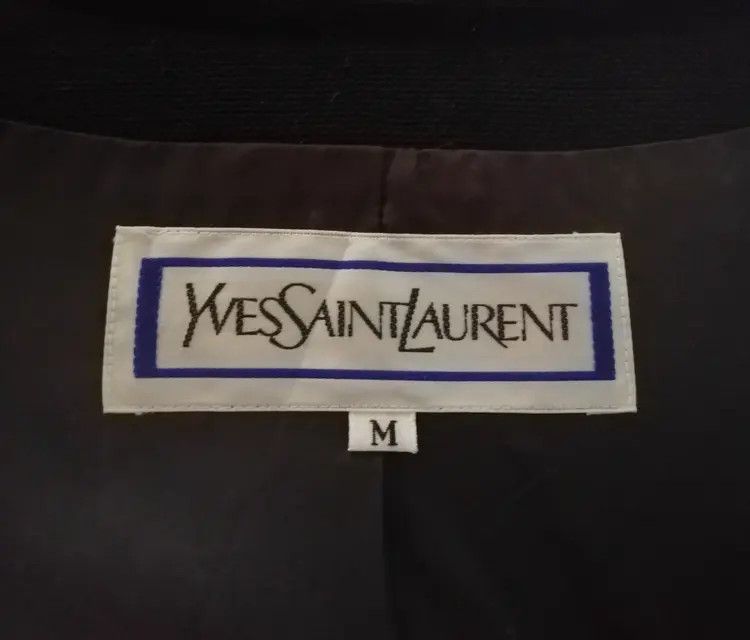Yves Saint Laurent Vintage Yves Saint Laurent French Fabric Cropped Jacket Size M / US 6-8 / IT 42-44 - 9 Thumbnail