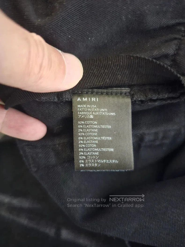 Amiri Amiri Distressed Denim Jeans. Size US 30 / EU 46 - 6 Thumbnail