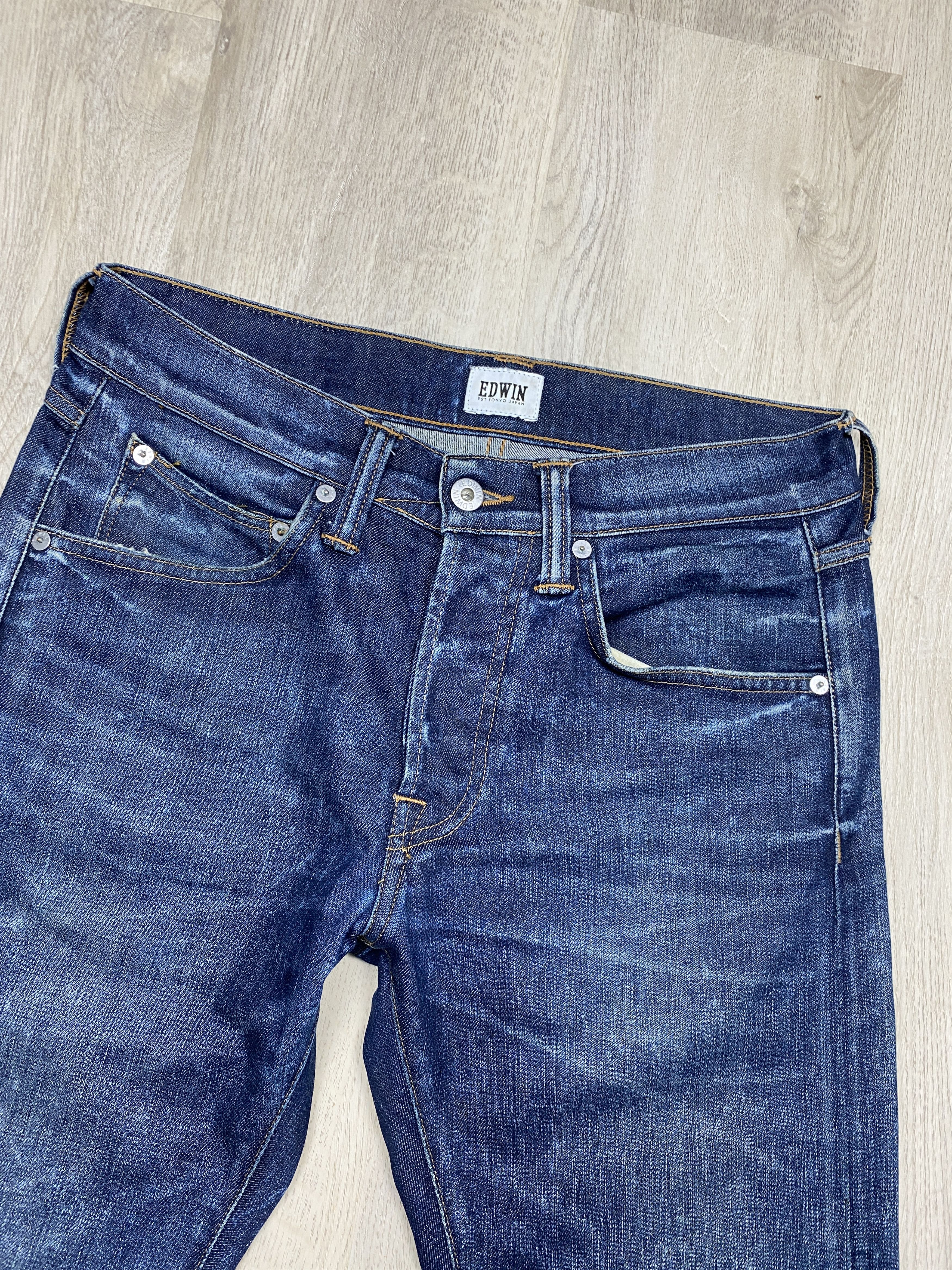 Edwin Edwin Vintage Mens Regular Tapered Denim Pants Jeans Y2K Size US 29 - 5 Thumbnail