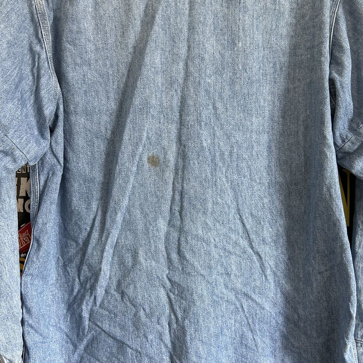 Edwin Vintage Edwin 90s Blue wash Denim Shirt Size US L / EU 52-54 / 3 - 9 Thumbnail