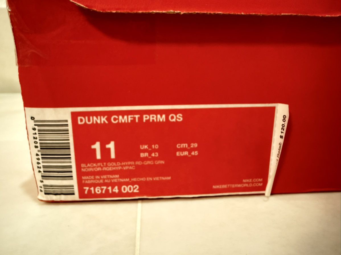 Nike Nike Dunk CMFT Premium Tiger Camo Ostrich Size 11 Size US 11 / EU 44 - 11 Thumbnail