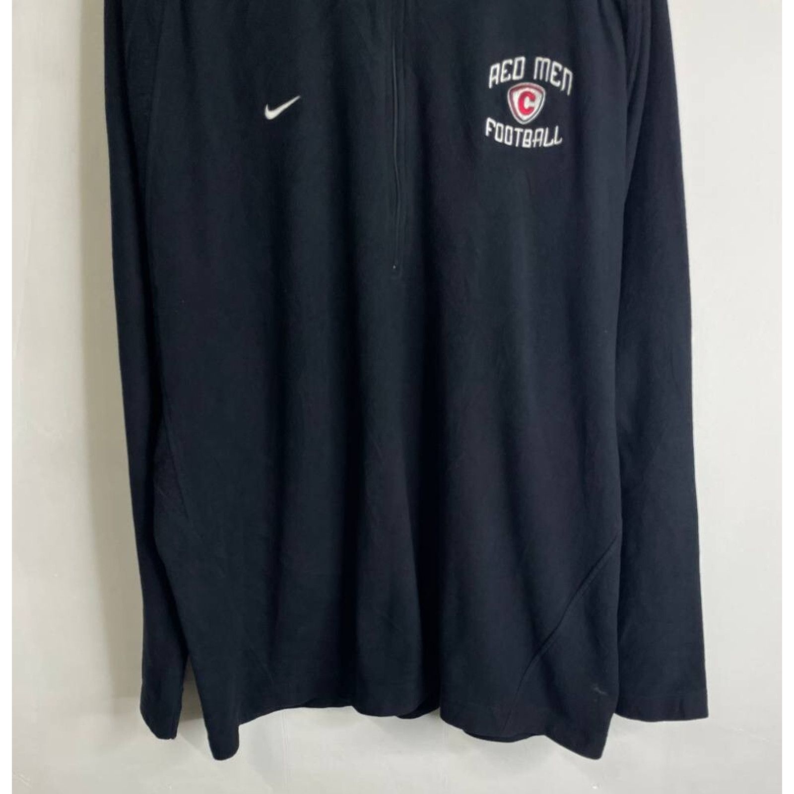 Nike Vintage Nike Fit Therma Men Football 3XL Black Pullover USA Size US XXL / EU 58 / 5 - 2 Thumbnail