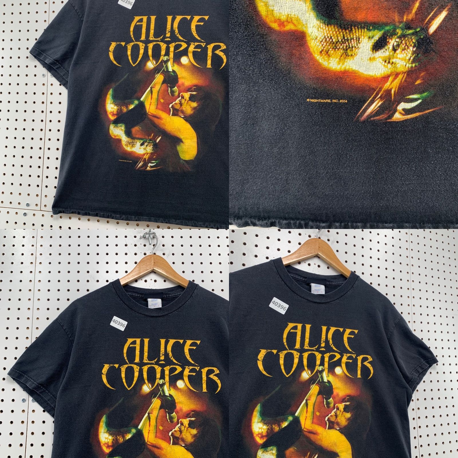 Vintage VINTAGE Alice Cooper Shirt Mens L Black Signature Network 2004 Music Shirt Mens Large Black Signature Network 2004 Music Size US L / EU 52-54 / 3 - 8 Thumbnail