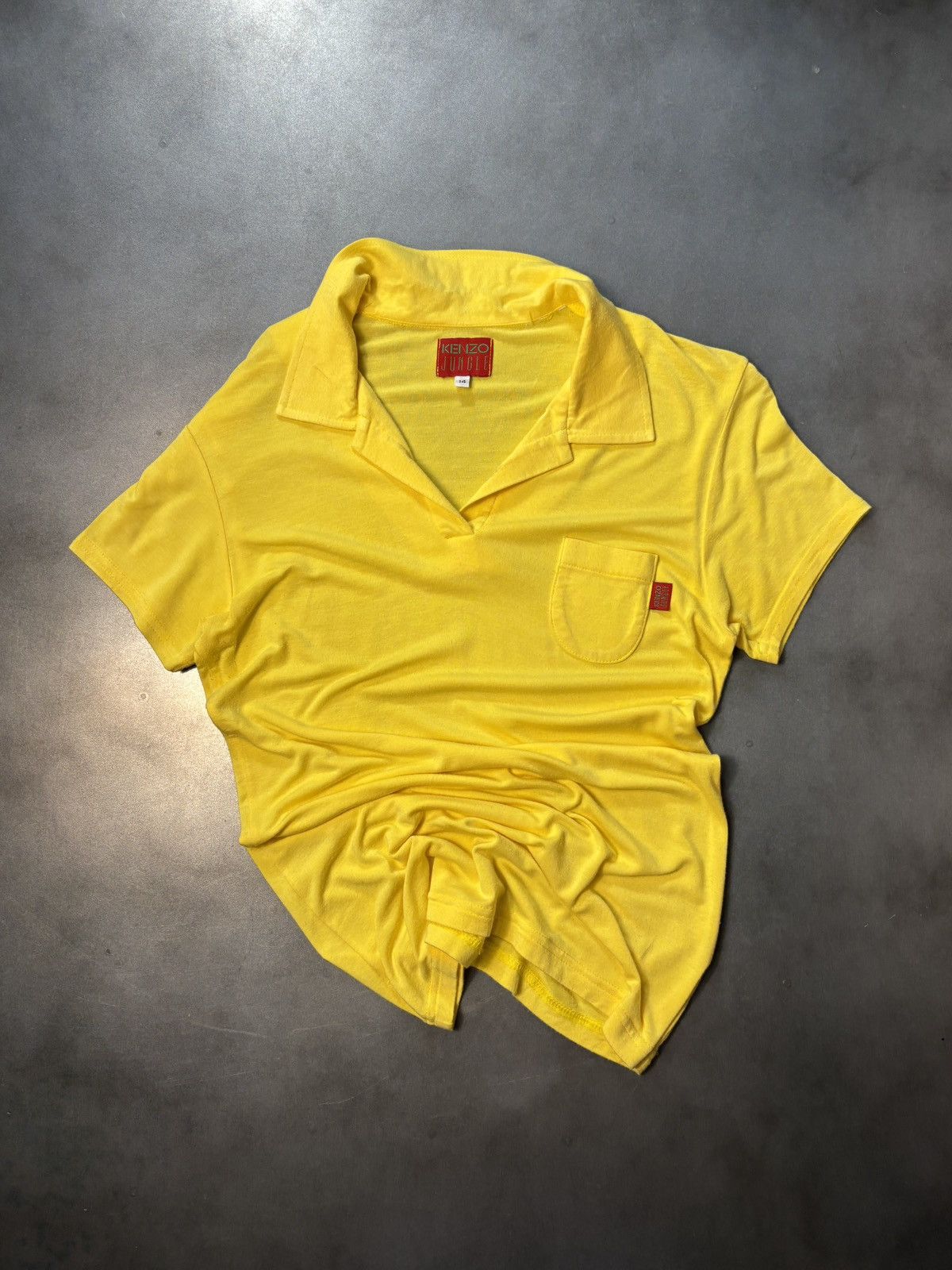 Kenzo × Vintage Vintage Kenzo Jungle Polo Shirt 1990s Kenzo Short Sleeve Y2K Size S / US 4 / IT 40 - 12 Thumbnail