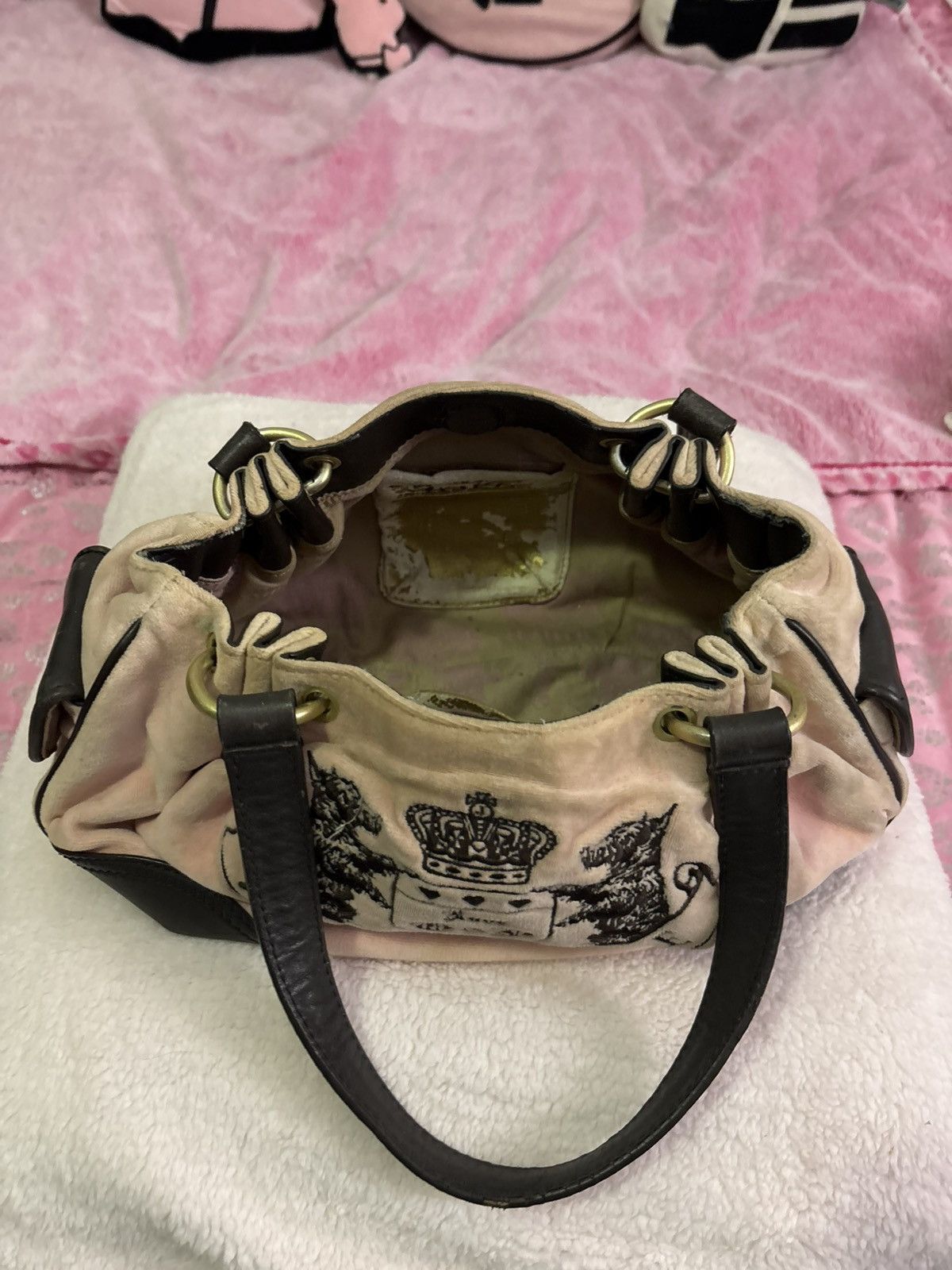 Juicy Couture Juicy Couture Vintage shoulder bag + Matching Wallet Size ONE SIZE - 7 Thumbnail