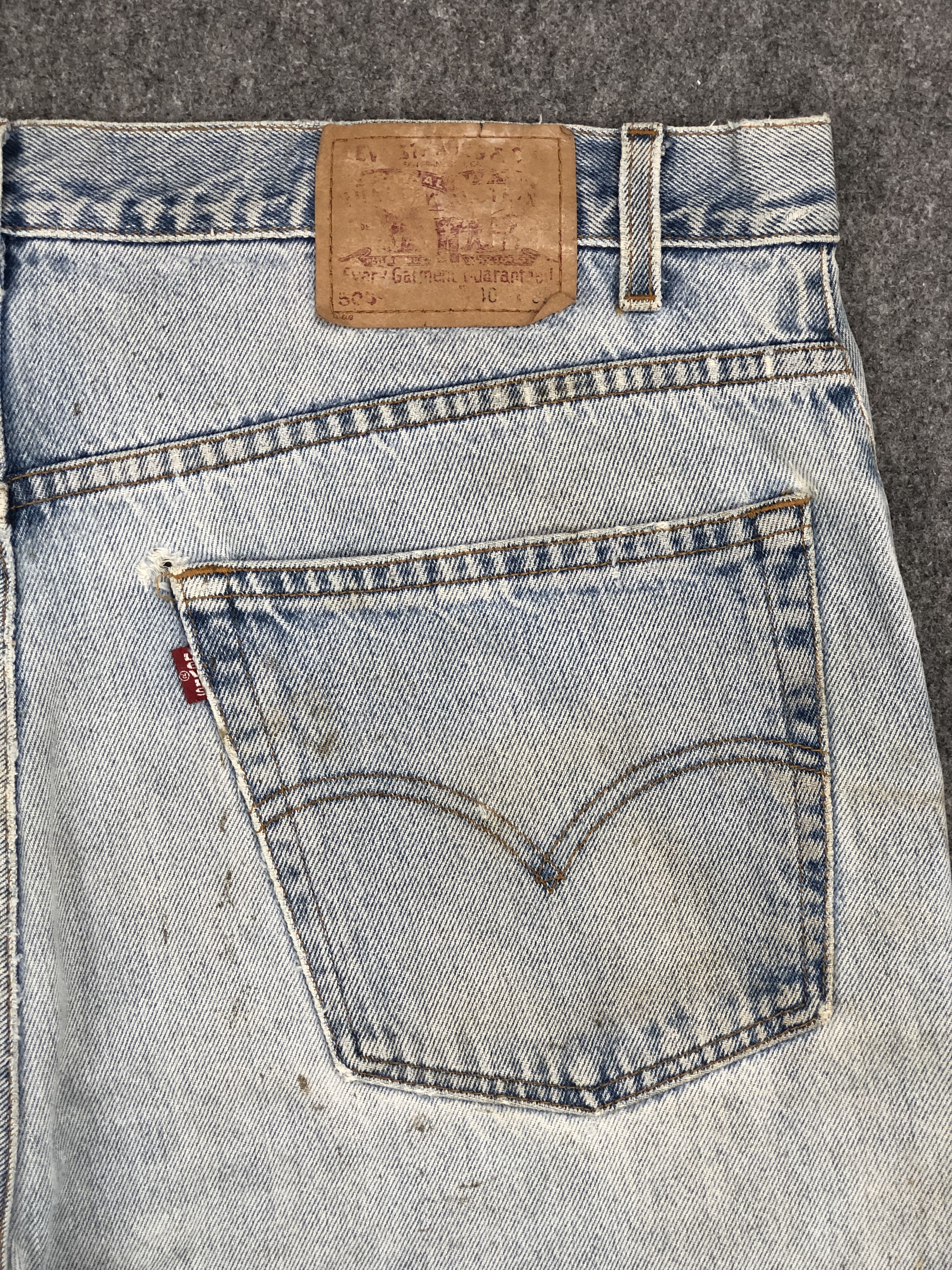 Levi's Vintage 90s Levis 505 Light Wash Jeans S0020 Size US 40 / EU 56 - 11 Thumbnail