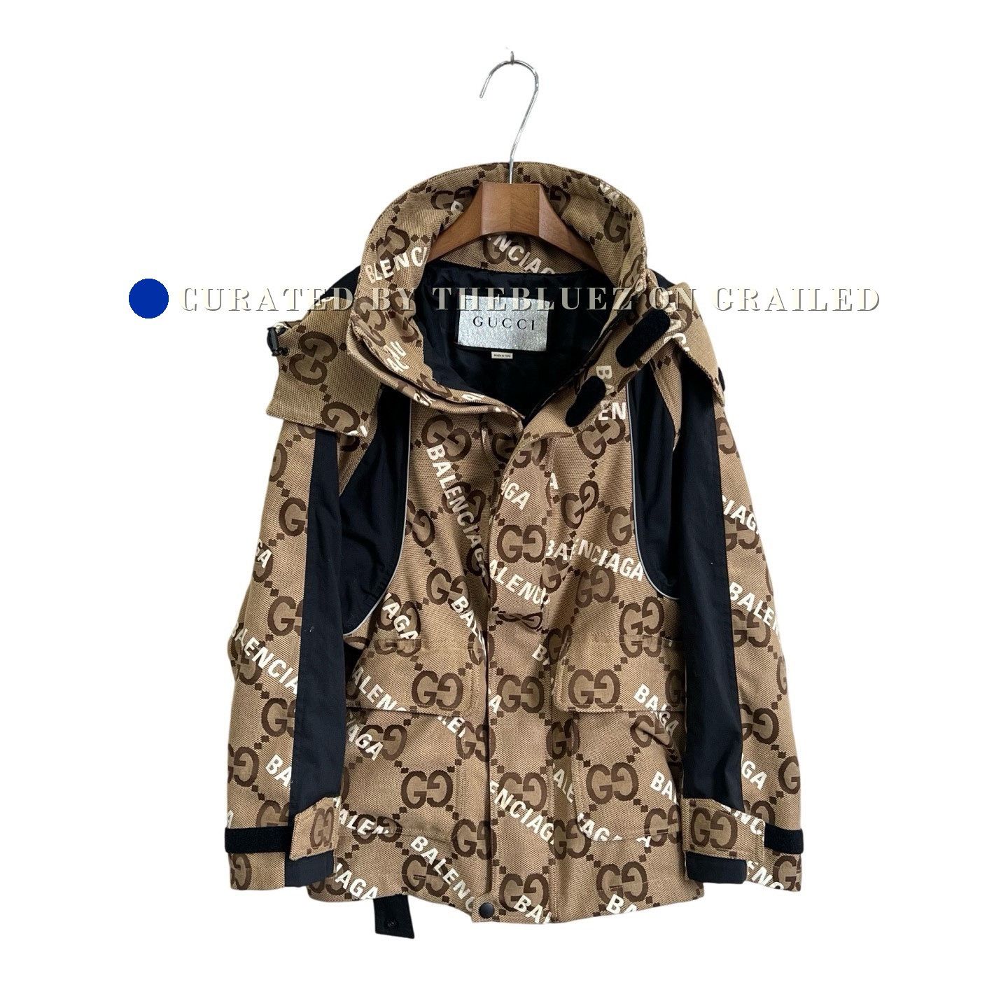 Gucci Gucci x Balenciaga Monogram Jacket Size US XXS / EU 40 - 1 Thumbnail