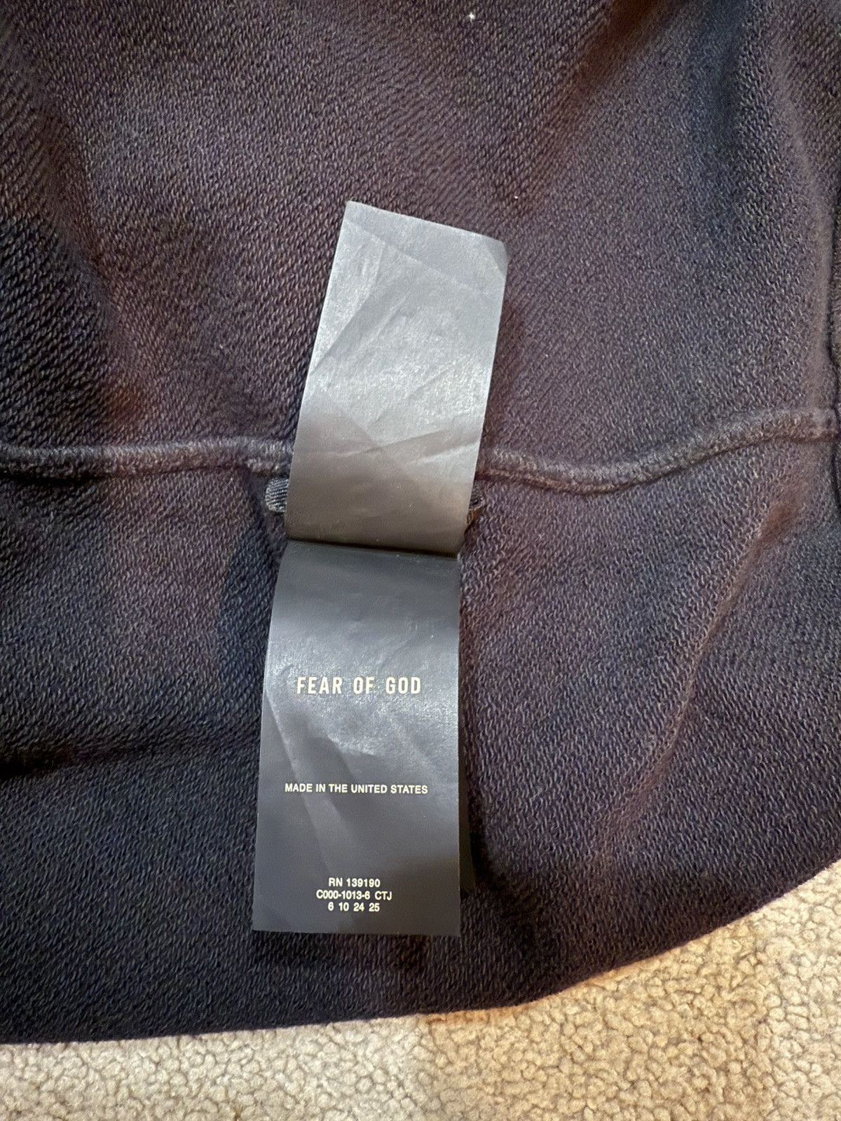 Fear of God Fear of God heavy terry SS sweatshirt Size US S / EU 44-46 / 1 - 6 Thumbnail