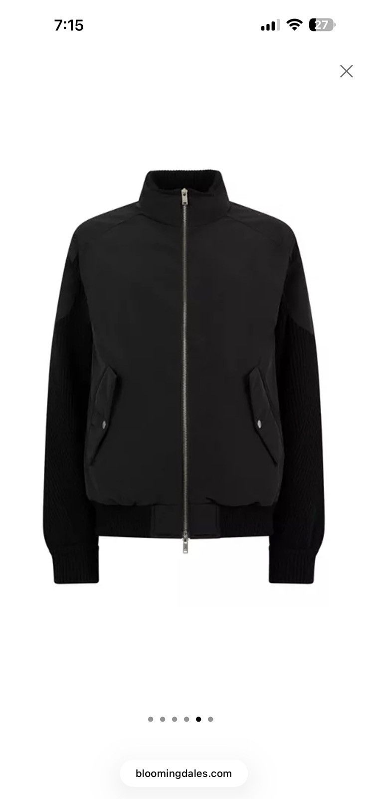 Moose Knuckles Moose knuckles Magnus Knit Hybrid Jacket Size US S / EU 44-46 / 1 - 1 Thumbnail
