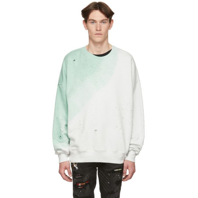 image of Amiri Tie-Dye Shotgun Sweatshirt in Tie Dye, Men's (Size XS)