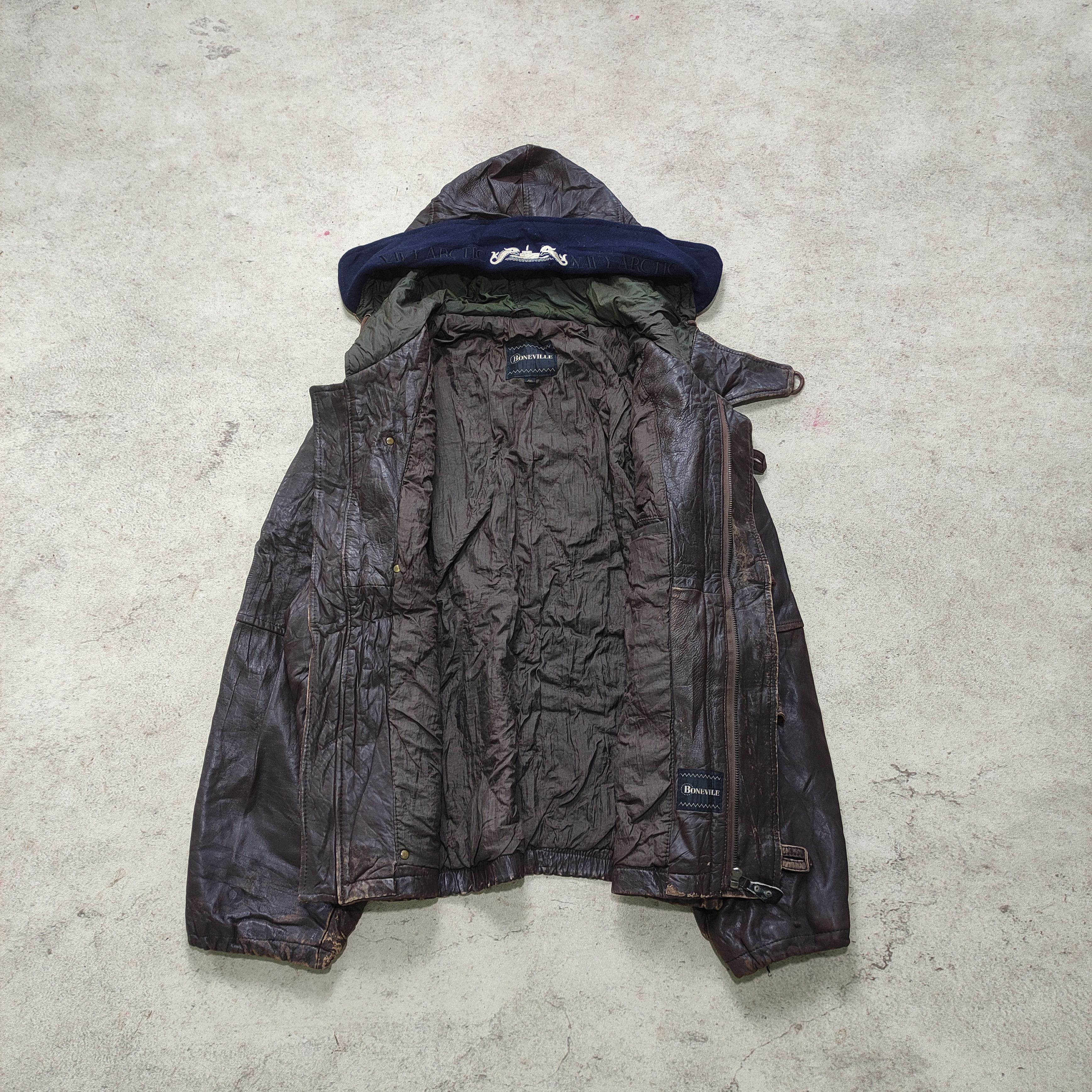 Boneville SOLD OUT!! Boneville Navy Arctic 80s Massimo Osti Jacket Size US L / EU 52-54 / 3 - 2 Thumbnail