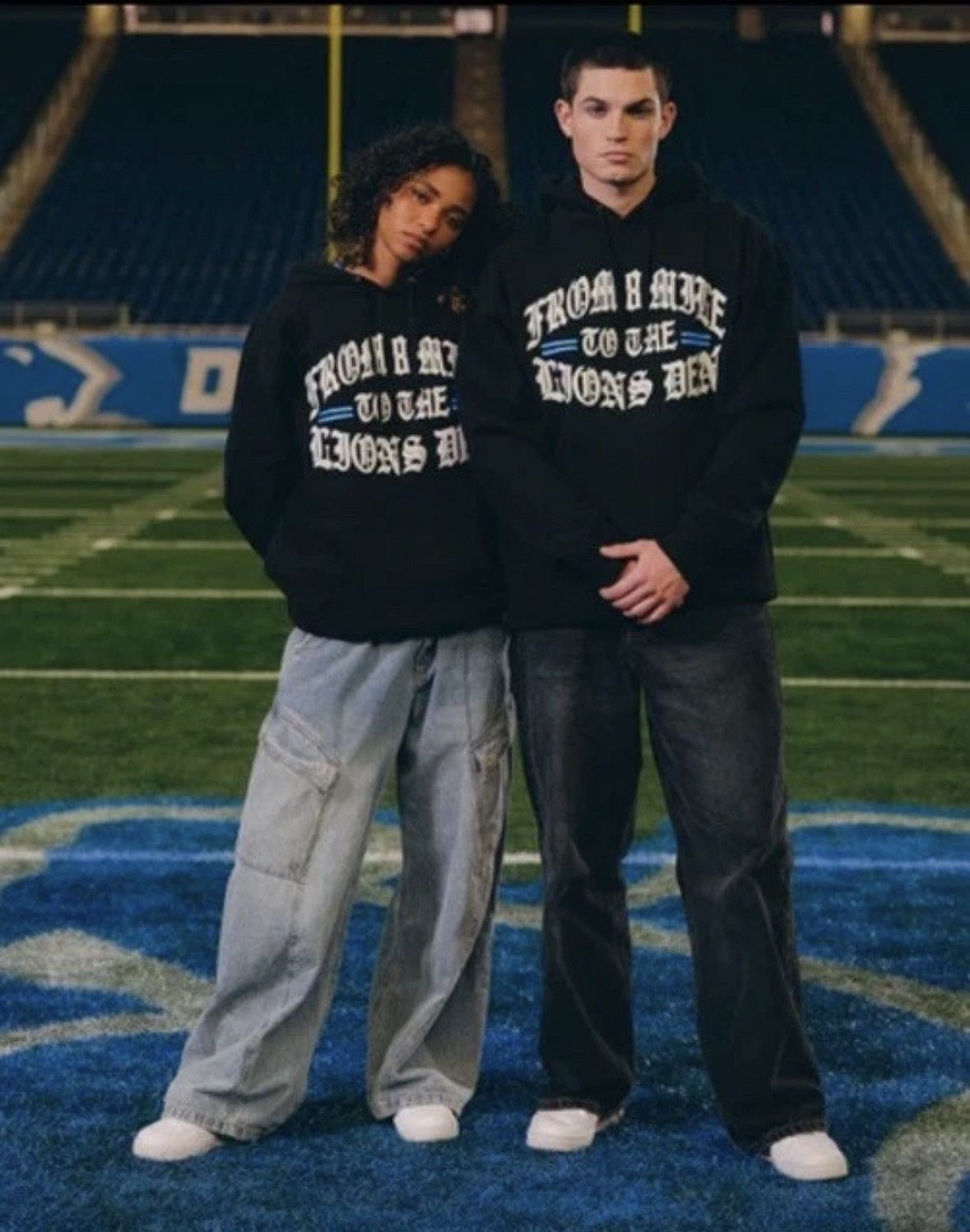 Eminem Eminem x Detroit Lions Hoodie “From 8 Mile to the Lions Den” Size US M / EU 48-50 / 2 - 11 Thumbnail