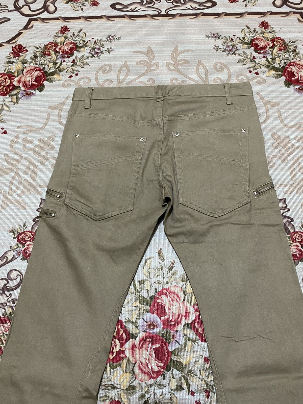 Japanese Brand Y2K Bike + Star Multipocket Flare Pants Size US 32 / EU 48 - 13 Thumbnail