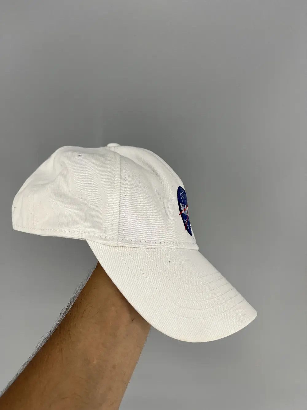 Alpha Industries × NASA Vintage 90s Alpha Industries X NASA Cotton SnapBack Cap Size ONE SIZE - 4 Thumbnail