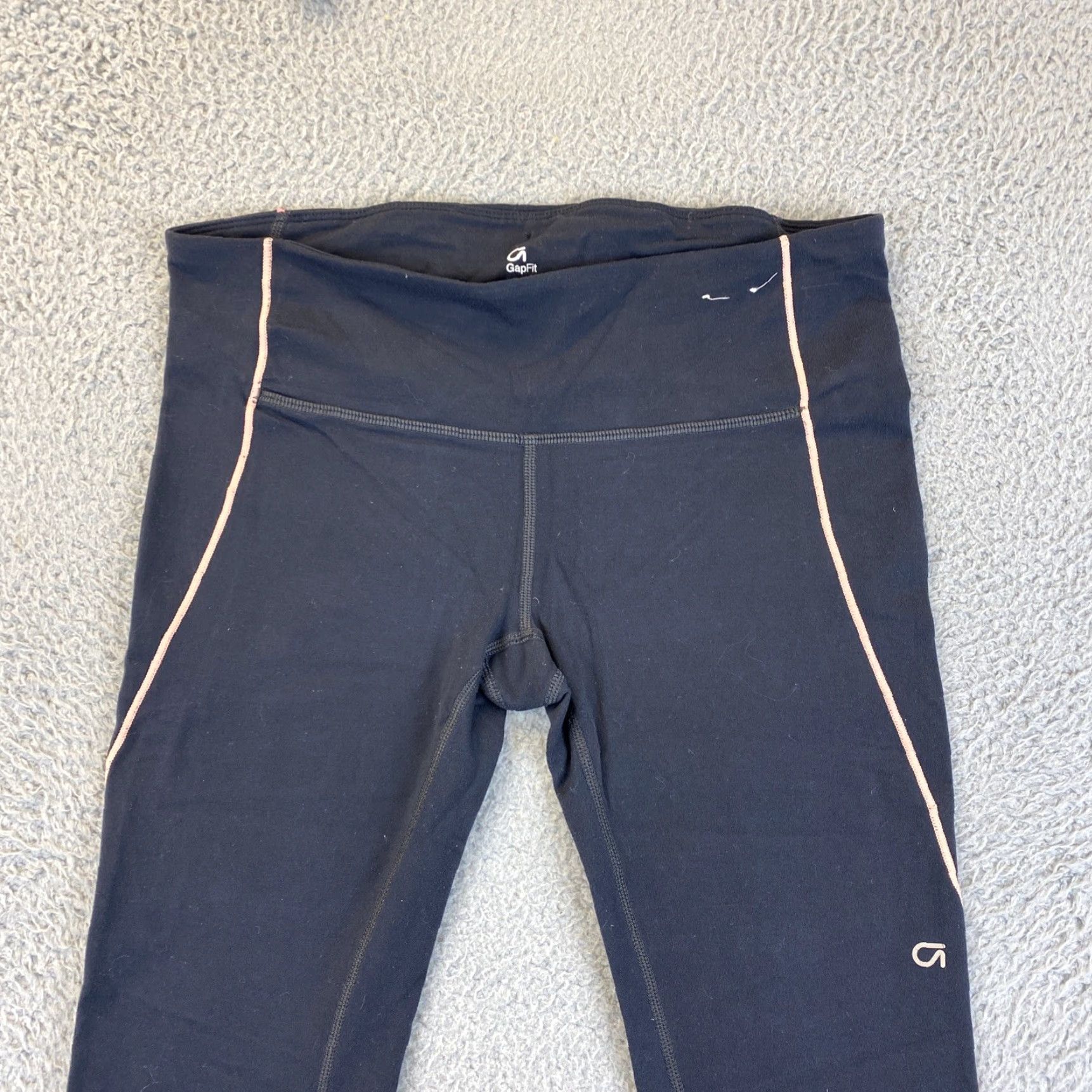 Gap GapFit Legging Women's Sz S Black Sculpt Compression Stretch 71-11 Size 28" / US 6 / IT 42 - 2 Thumbnail