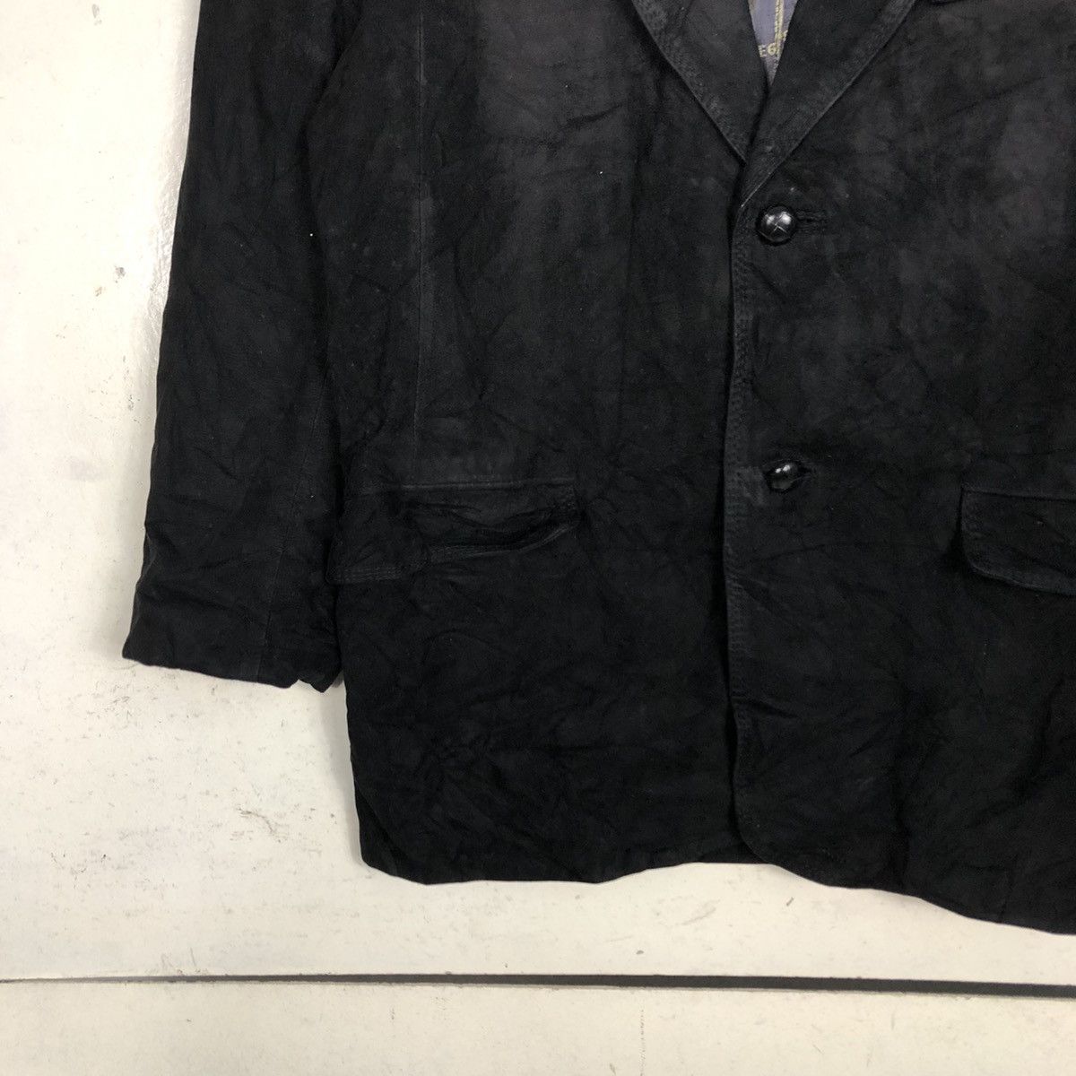 Japanese Brand Vintage Genuine Leather Jacket Mc Gregor Issey Miyake Size US M / EU 48-50 / 2 - 6 Thumbnail