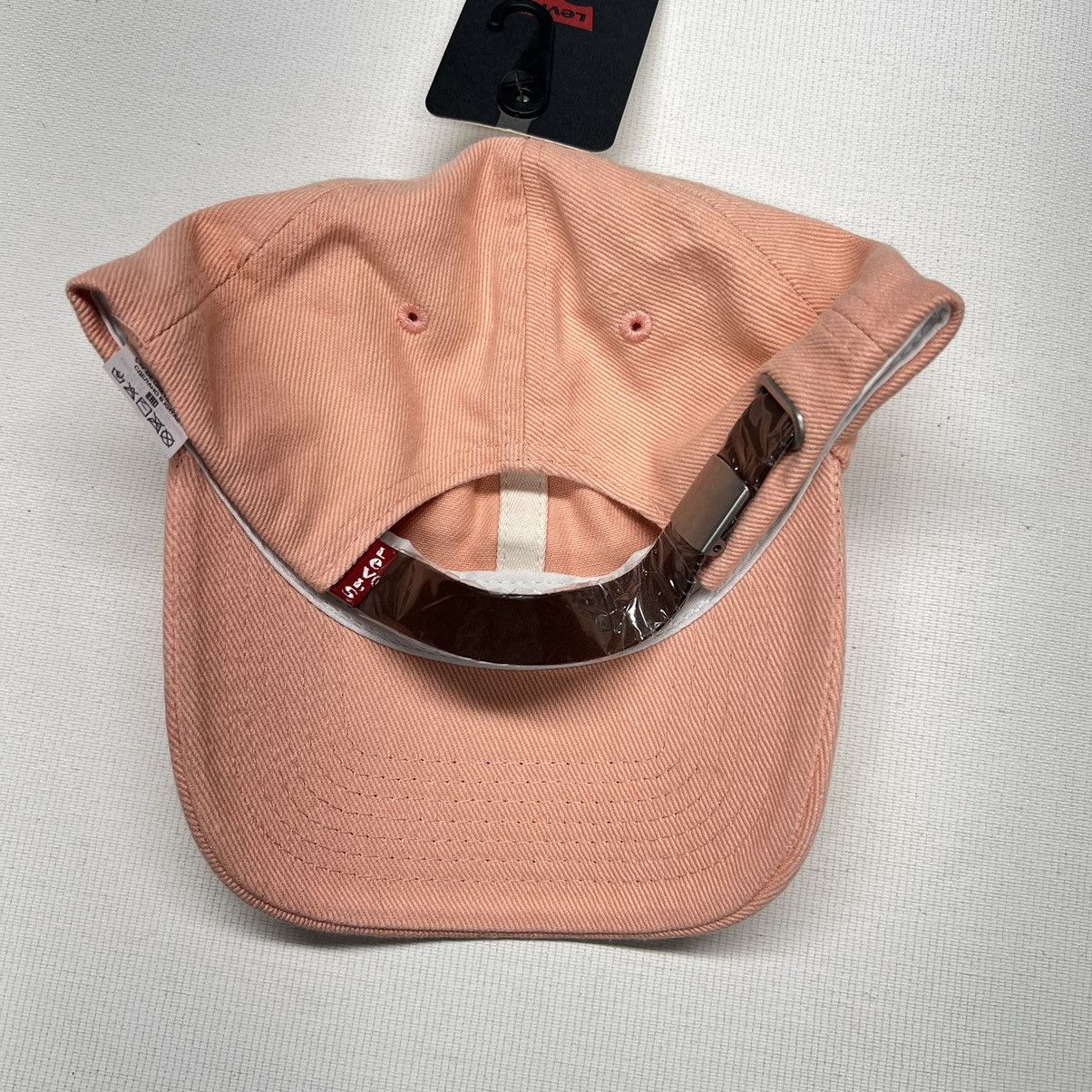 Levi's New Levi Hat Cap Pink Adjustable Curve Pink Baseball Strap Size ONE SIZE - 15 Thumbnail