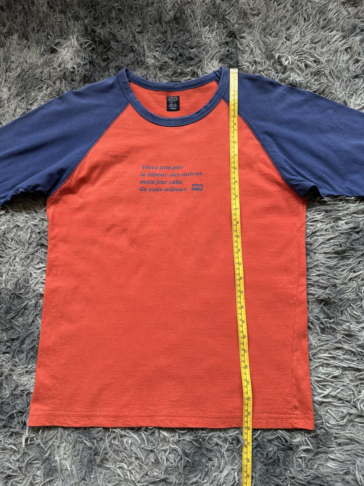 PPFM S/S 2000 PPFM raglan tee Size US M / EU 48-50 / 2 - 11 Thumbnail