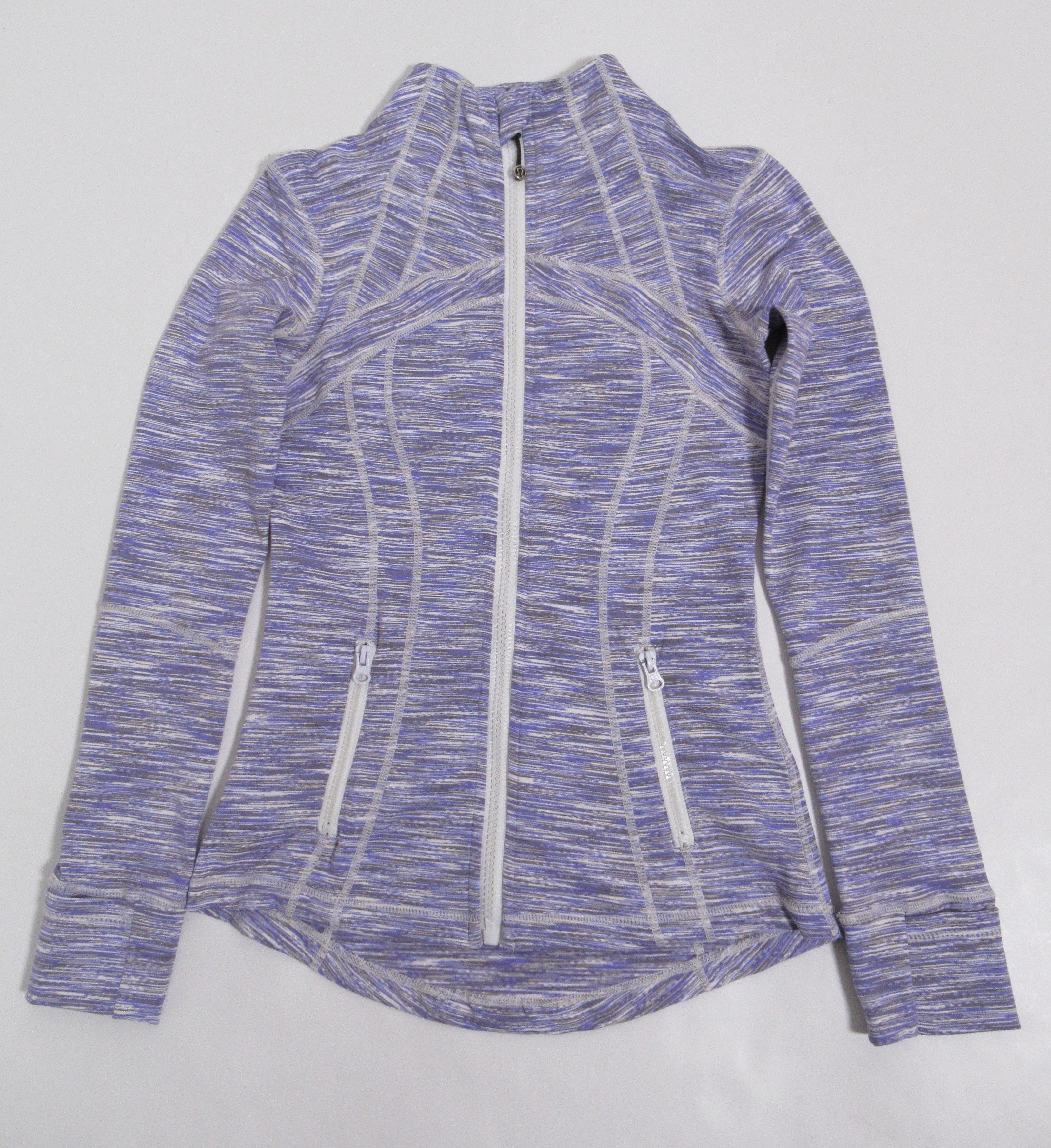 Lululemon Lululemon Women's Define Jacket Space Dye Lavender Luon Size S / US 4 / IT 40 - 1 Thumbnail
