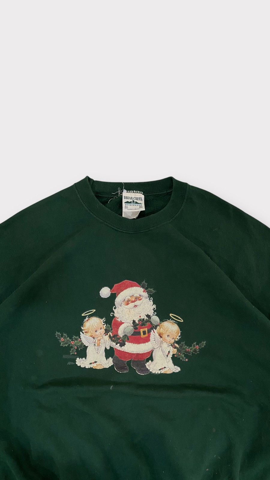 Japanese Brand Vintage Santa Claus Christmas sweatshirt Size US XXL / EU 58 / 5 - 2 Thumbnail