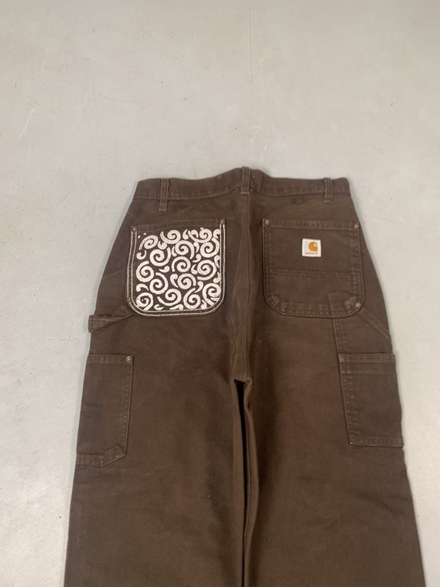 Carhartt Vintage 10f1 Carhartt EB136 dkb double knee blockprint Size US 32 / EU 48 - 10 Thumbnail