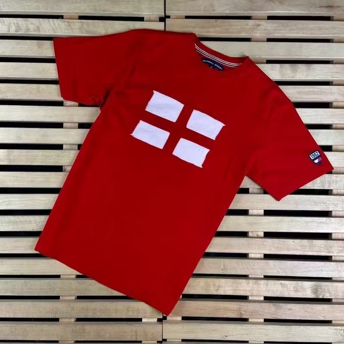 Tommy Hilfiger × Vintage Mens Vintage T Shirt Tommy Hilfiger Sport Big Logo Size S Size US S / EU 44-46 / 1 - 1 Thumbnail
