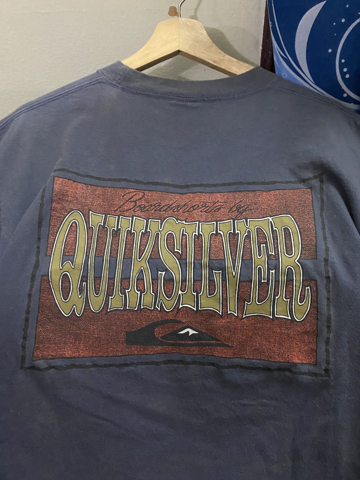 Quiksilver Vintage surf quiksilver tee ver rare Size US L / EU 52-54 / 3 - 5 Thumbnail