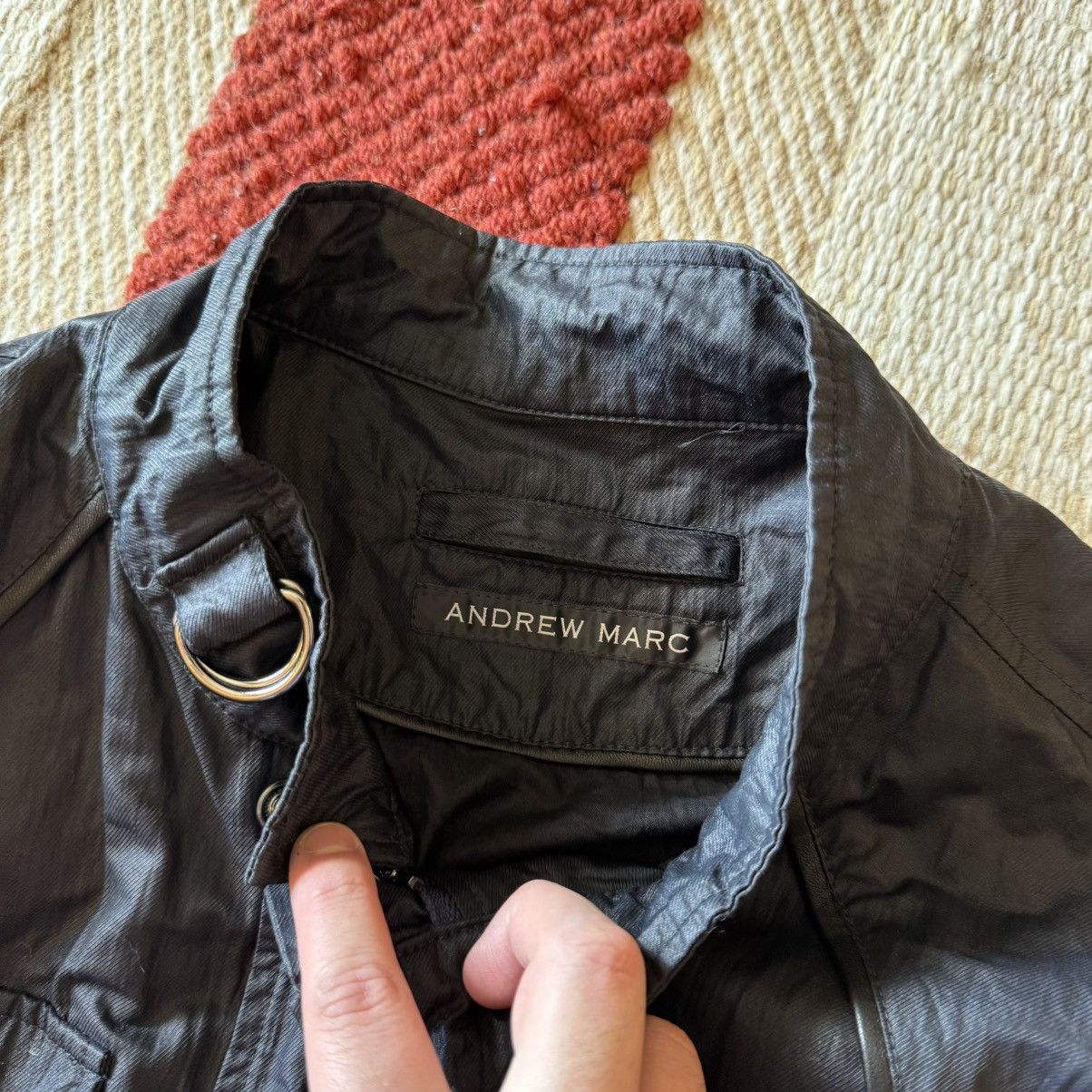 Andrew Marc Andrew Marc Black Archive Full Zip Jacket Opium Sz M Size US M / EU 48-50 / 2 - 4 Thumbnail