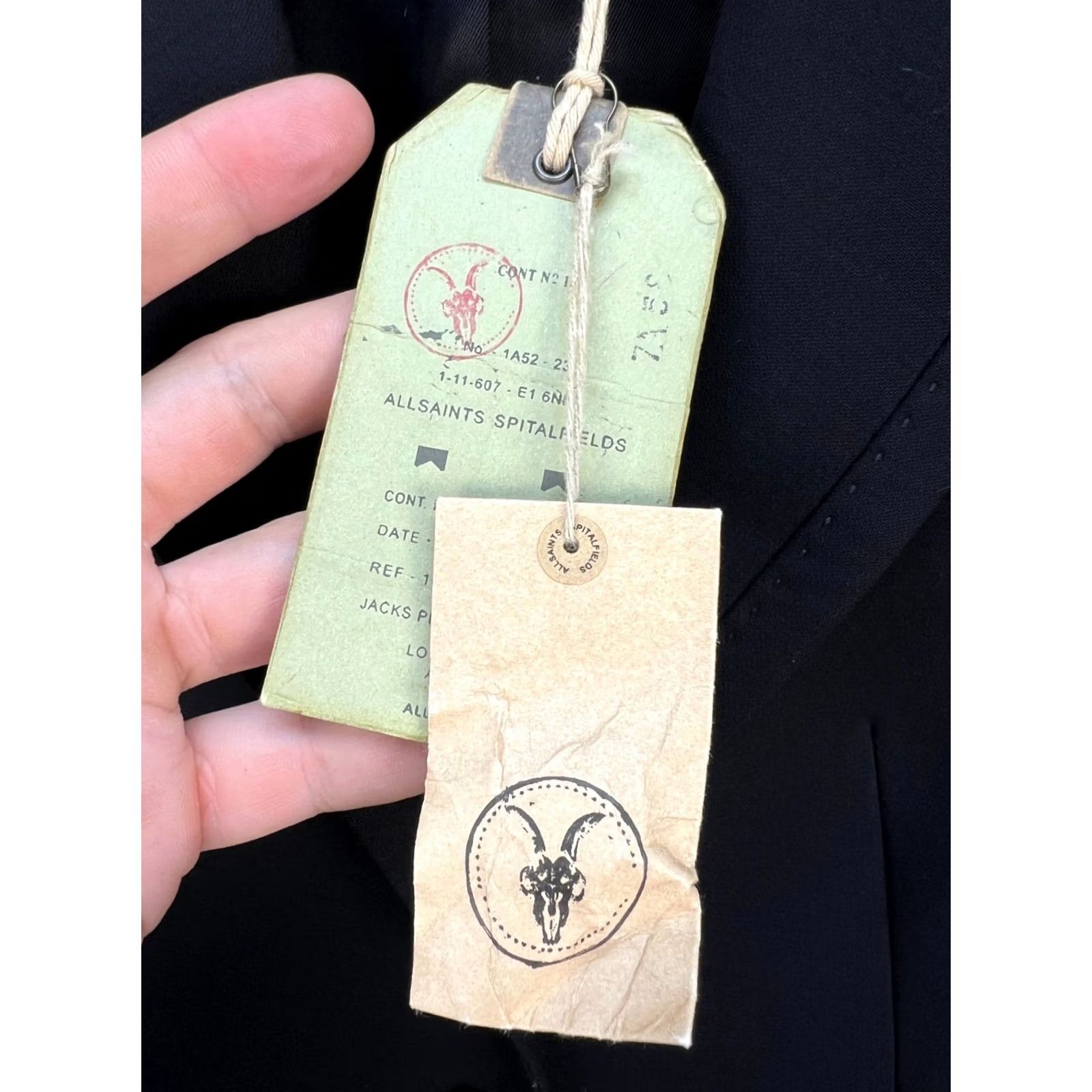 Allsaints - New Title: "AllSaints Adersi Jacket Blazer - Womens Size 8 S" - Added Brand Size S / US 4 / IT 40 - 5 Thumbnail