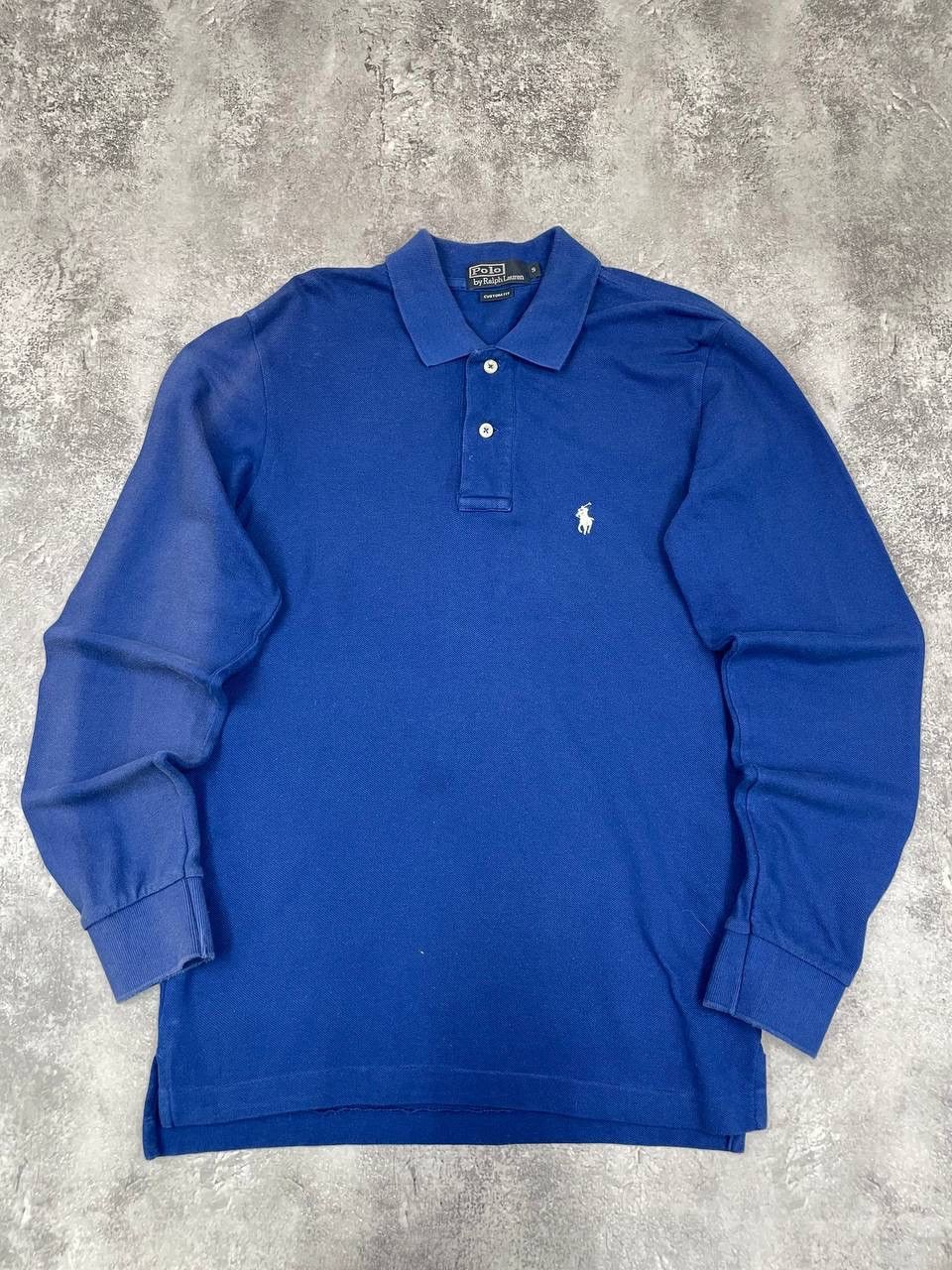 Polo Ralph Lauren Polo Ralph Lauren Men Long Sleeve Polo Shirt ClassicFit Blue Size US S / EU 44-46 / 1 - 1 Thumbnail